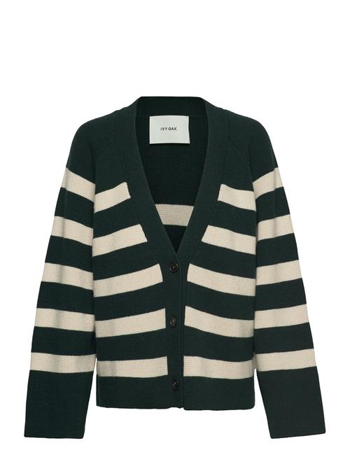 Kaina Stripe Cardigan IVY OAK Green