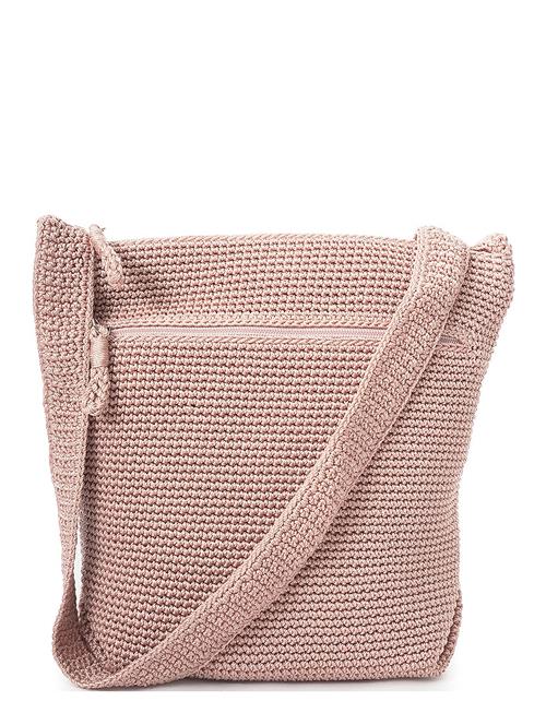 Ceannis Cross Body Bag Soft Pink Crochet Collection Ceannis Pink