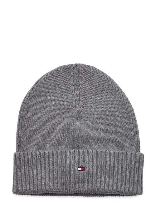 Tommy Hilfiger Th Flag Pima Cotton Beanie Tommy Hilfiger Grey