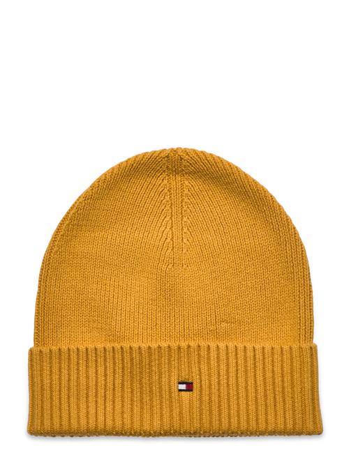 Tommy Hilfiger Th Flag Pima Cotton Beanie Tommy Hilfiger Yellow