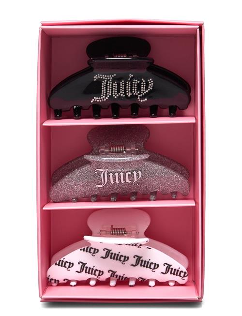 Juicy Couture Set Of 3 Hair Clips Juicy Couture Patterned