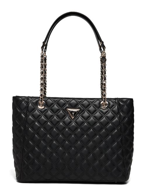 Se GUESS Giully Large Tote GUESS Black ved Booztlet