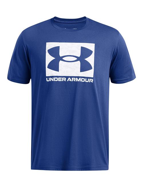 Se Under Armour Ua Abc Camo Boxed Logo Ss Under Armour Blue ved Booztlet