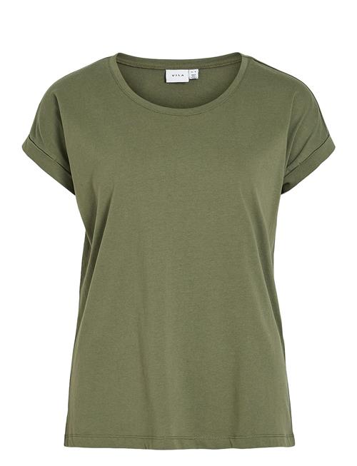 Se Vila Vidreamers New Pure T-Shirt-Noos Vila Khaki ved Booztlet