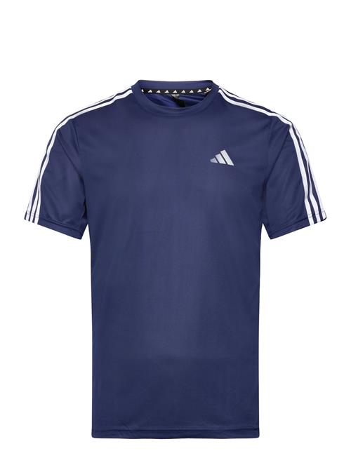 adidas Performance Adidas Train Essentials Base 3-Stripes Training T-Shirt Adidas Performance Navy