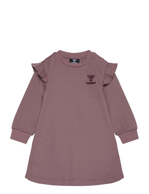 Hmlwulbato Dress Ls Hummel Pink