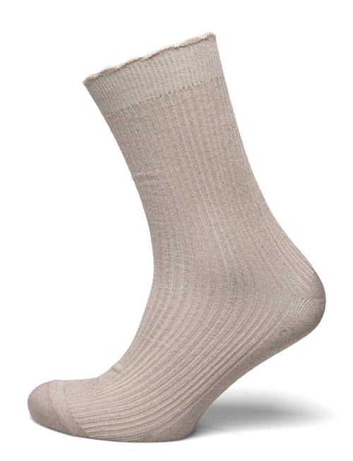 mp Denmark Julia Glitter Socks Mp Denmark Beige