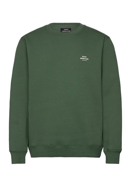 Mads Nørgaard Standard Crew Logo Sweat Mads Nørgaard Green