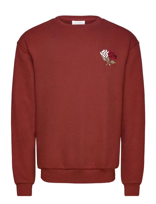 Se Les Deux Felipe Sweatshirt Les Deux Red ved Booztlet