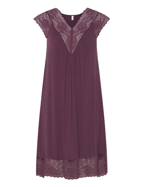 Se Nightdress No Sleeve Damella Of Sweden Purple ved Booztlet