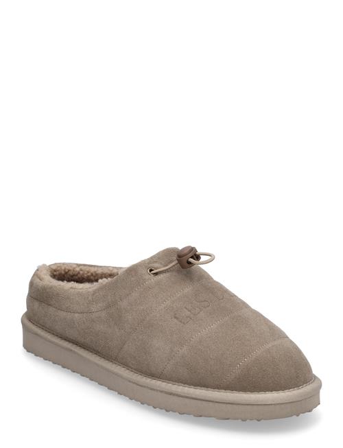 Home Slipper Suede Les Deux Beige