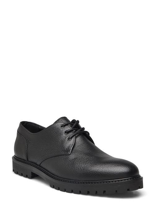 Les Deux Thatcher Grain Derby Shoe Les Deux Black