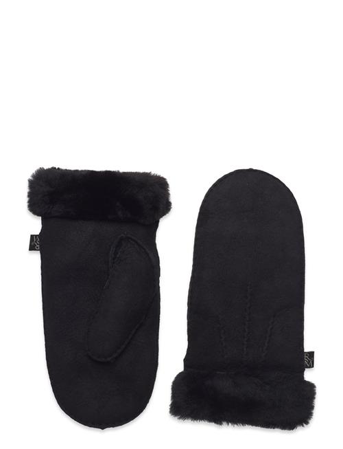 Rosemunde Rhsydney Shearling Stitch Mittens Rosemunde Black