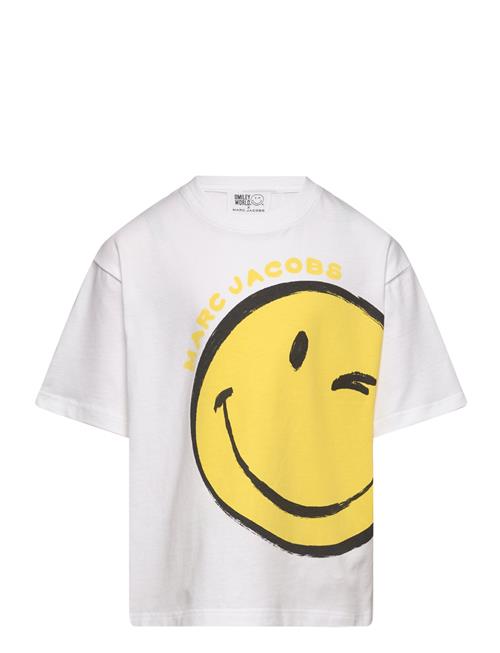 Se Little Marc Jacobs Short Sleeves Tee-Shirt Little Marc Jacobs White ved Booztlet