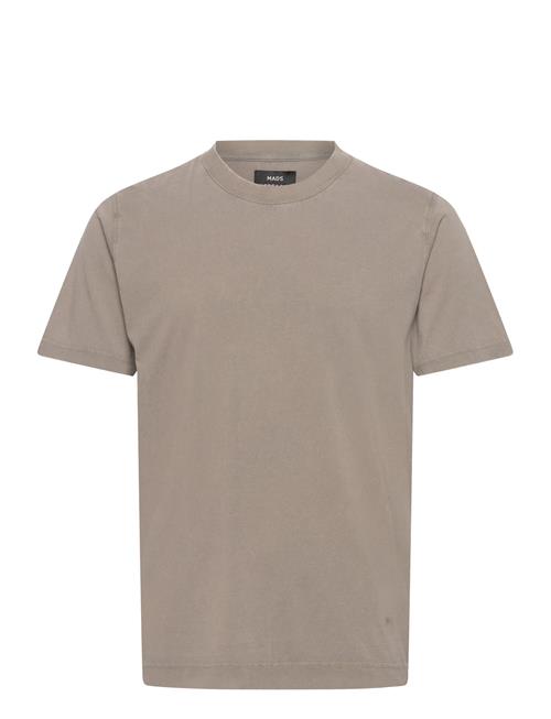 Mads Nørgaard Cotton Jersey Dye Frode Tee Mads Nørgaard Beige