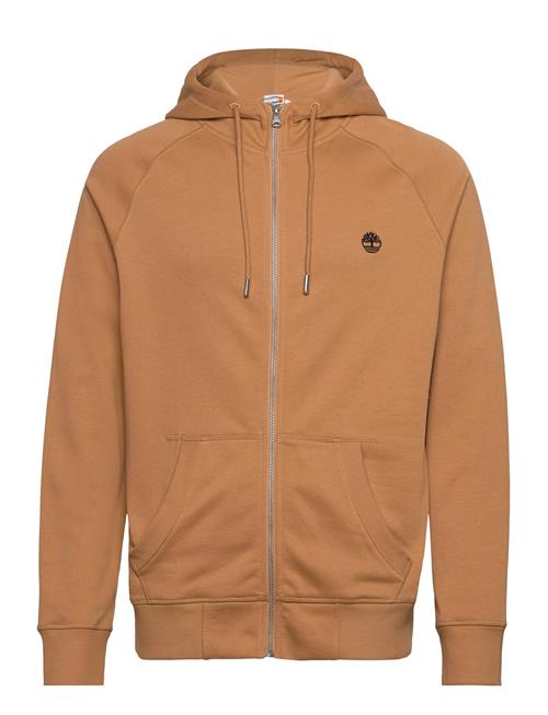 Timberland Exeter River Brushed Back Full Zip Hoodie Light Wheat Boot Timberland Orange