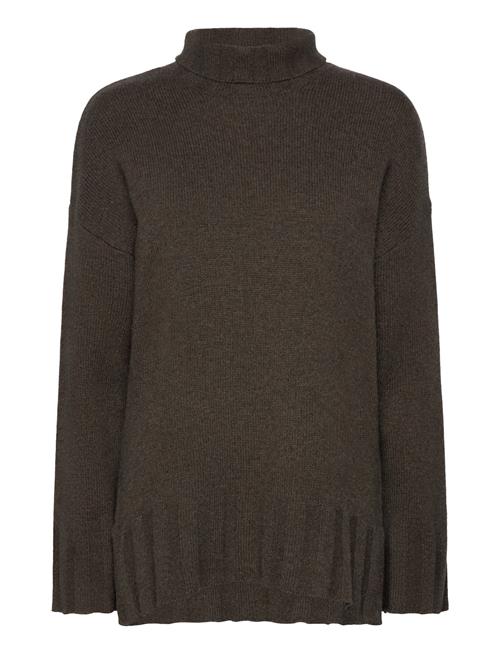 Se Bruun & Stengade Bs Antoinette Over D Fit Knitwear Bruun & Stengade Brown ved Booztlet