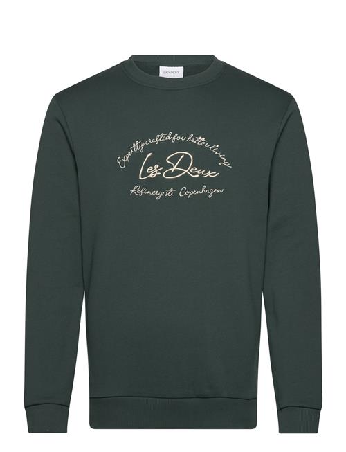 Se Les Deux Camden Sweatshirt Les Deux Green ved Booztlet