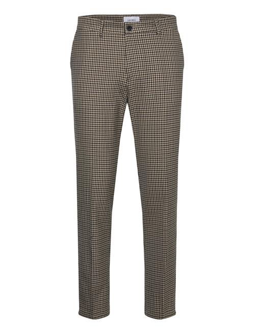 Les Deux Como Reg Houndstooth Suit Pants Les Deux Brown