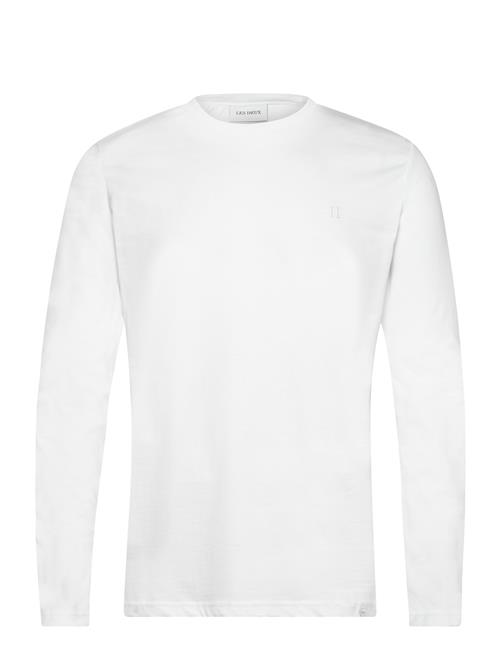 Se Les Deux Nørregaard Ls T-Shirt Tonal Les Deux White ved Booztlet