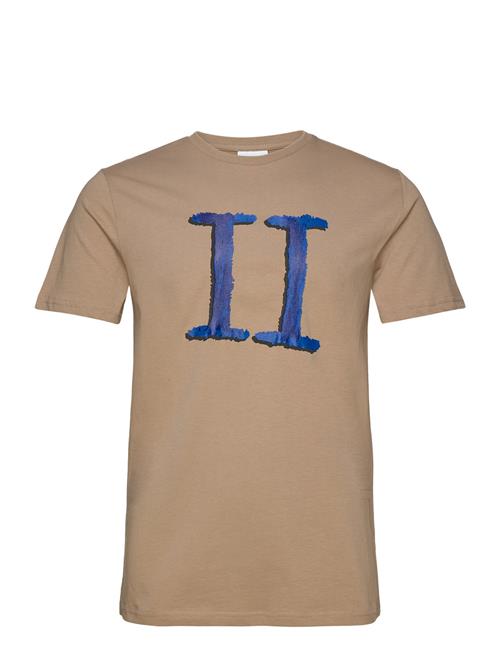 Se Les Deux Hand Drawn Encore T-Shirt Les Deux Beige ved Booztlet