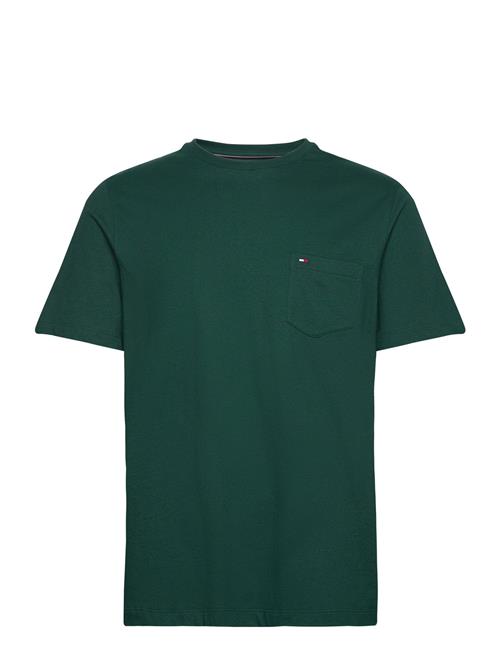 Essential Solid Pocket Tee Tommy Hilfiger Green