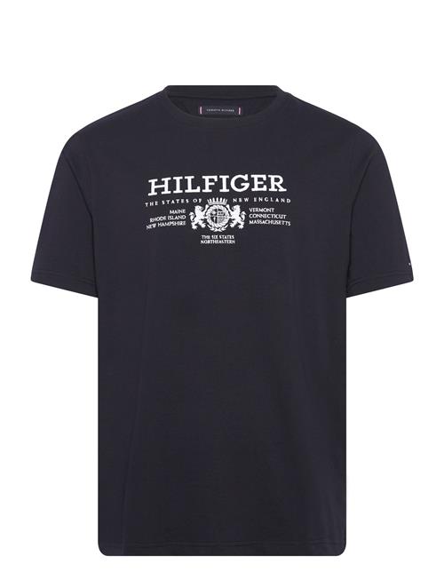 Hilfiger Crest Emrbo Tee Tommy Hilfiger Navy