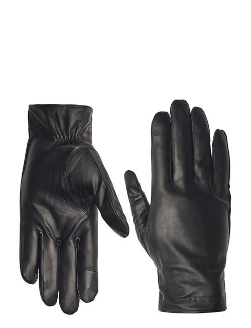 Calvin Klein Classic Leather Gloves Calvin Klein Black