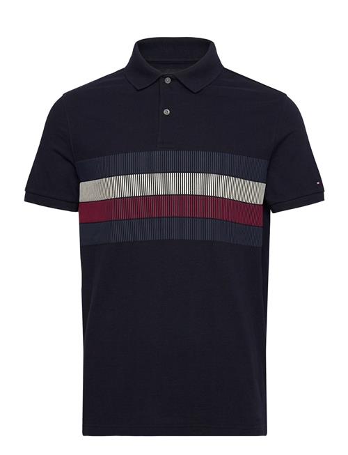 Tommy Hilfiger Shadow Global Stripe Reg Polo Tommy Hilfiger Navy