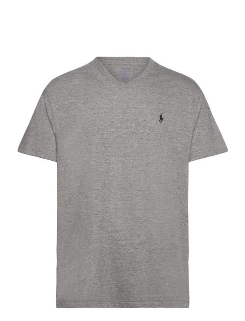 Polo Ralph Lauren Classic Fit Jersey V-Neck T-Shirt Polo Ralph Lauren Grey