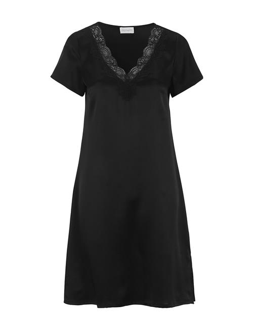 Damella of Sweden Nightdress Short Sleeve Damella Of Sweden Black