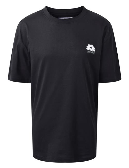 Hound Tee W/Back Print Hound Black