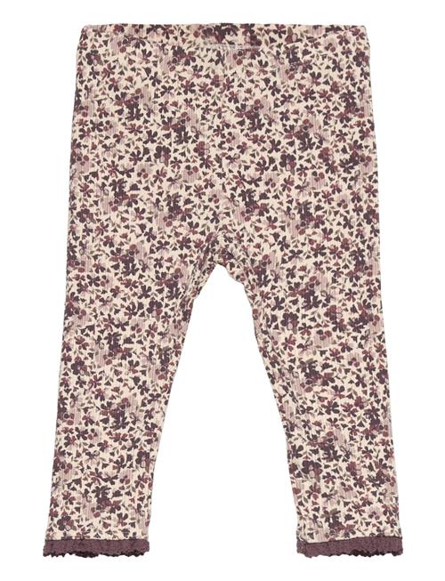 Fixoni Leggings Rib Fixoni Purple