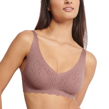 Sloggi Bh ZERO Feel Bliss Soft Bra Brun Large Dame