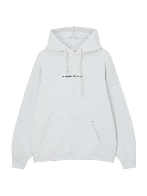 Se Pull&Bear Sweatshirt  sort / hvid ved About You