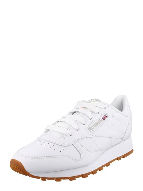 Se Reebok Sneaker low 'Classic'  mørkeblå / lysegrå / rød / hvid ved About You