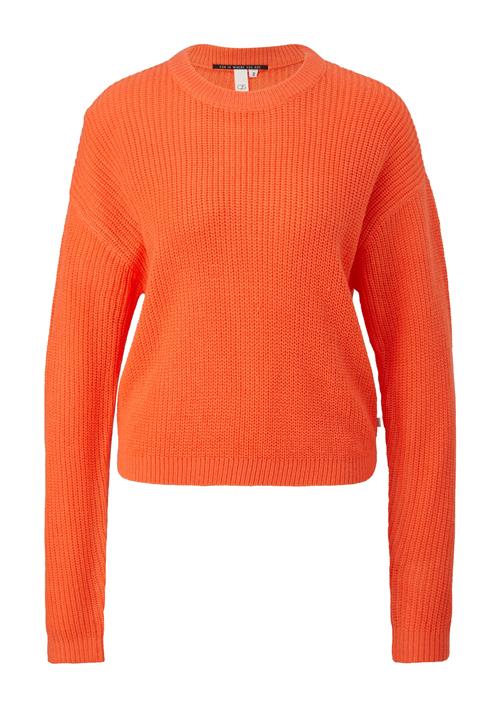 Se QS Pullover  mørkeorange ved About You