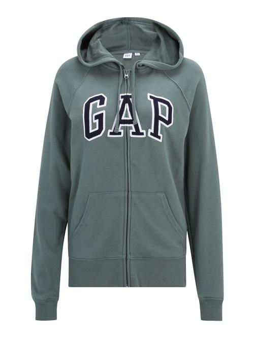 Gap Tall Sweatjakke 'HERITAGE'  navy / khaki / hvid