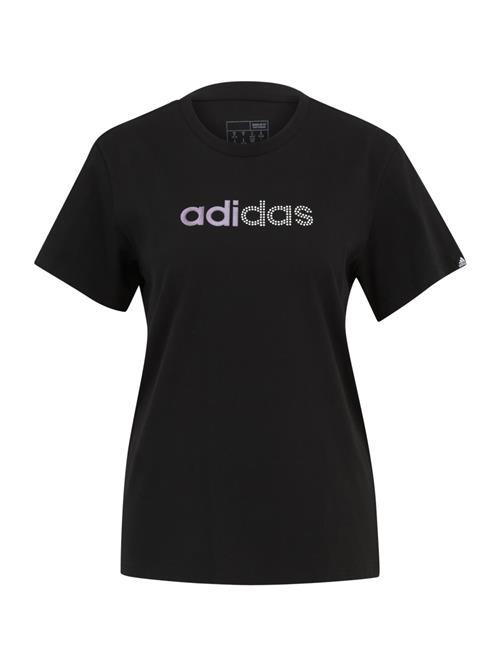 ADIDAS SPORTSWEAR Funktionsbluse 'Holiday'  lyselilla / sort / transparent