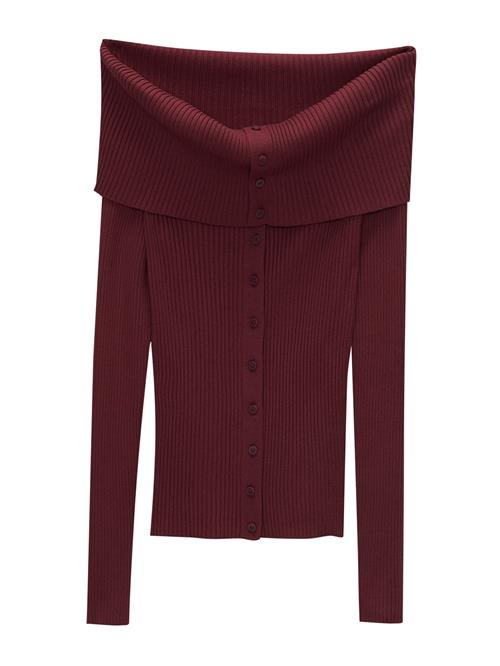 Pull&Bear Cardigan  bordeaux