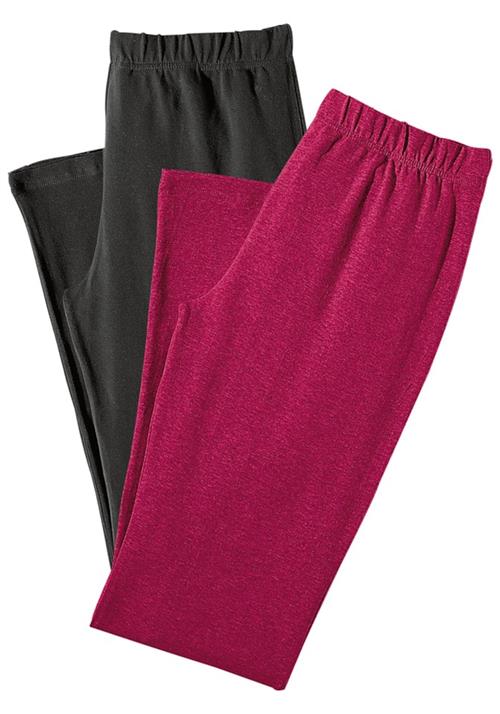 VIVANCE Leggings  cyclam / sort