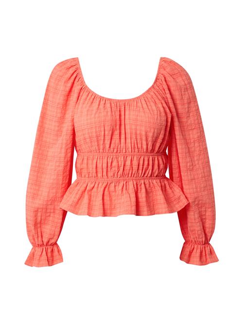 Se NEW LOOK Bluse  laks / pastelorange ved About You