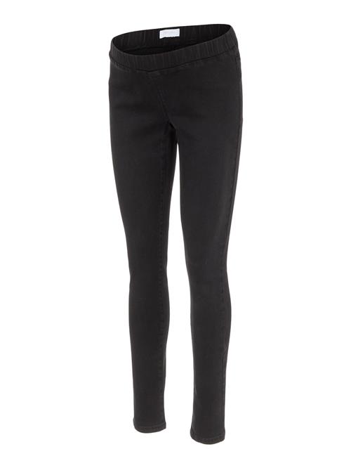 Se MAMALICIOUS Jeggings 'LOLA'  black denim ved About You