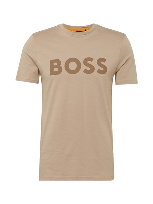 BOSS Bluser & t-shirts 'Thinking 1'  brun / lysebrun