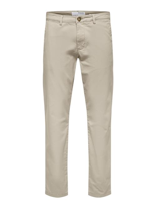 Se SELECTED HOMME Lærredsbukser 'Miles Flex'  beige ved About You