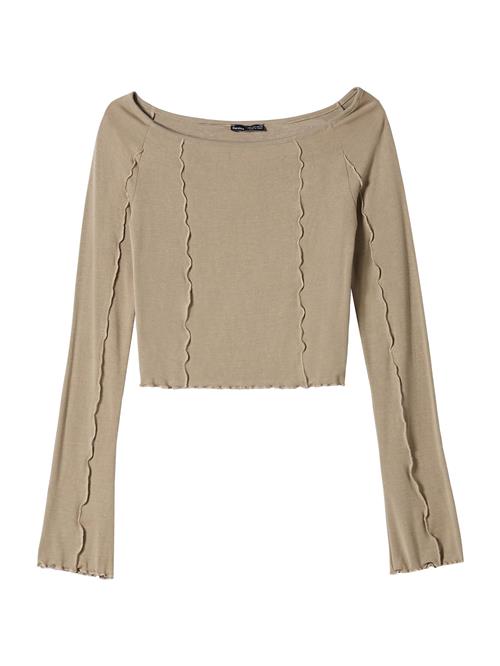 Bershka Shirts  mørkebeige