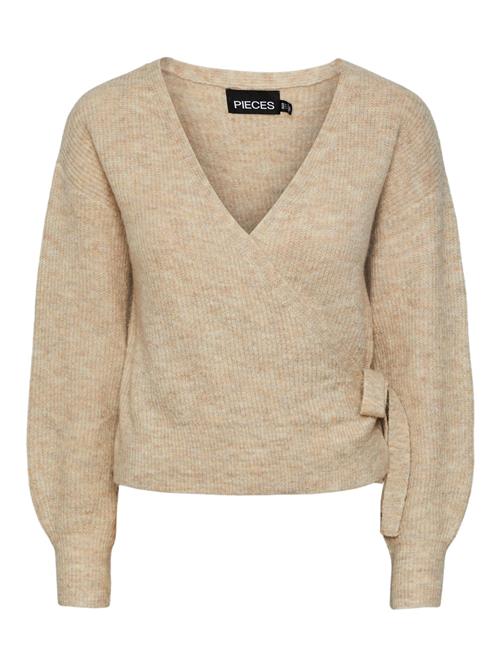 PIECES Cardigan 'ELLEN'  beige-meleret