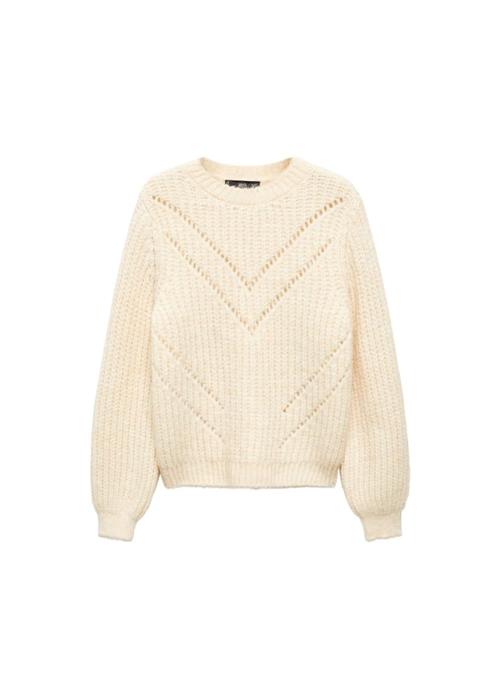 Se MANGO Pullover 'Gatito'  beige ved About You