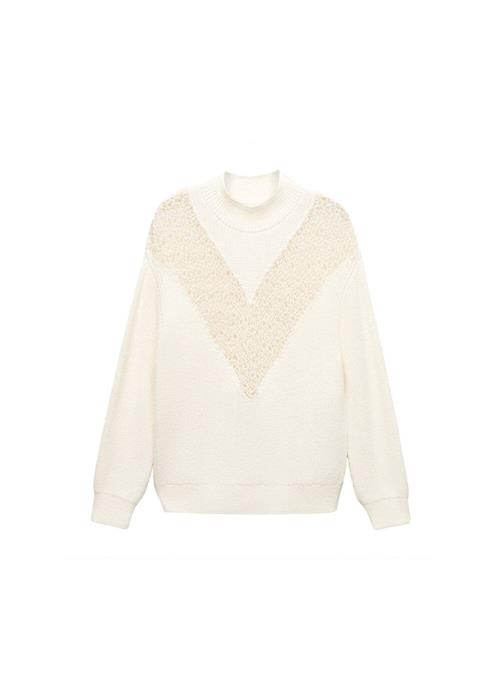 Se MANGO Pullover 'Rainbow'  nude ved About You