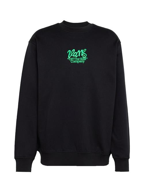 VANS Sweatshirt  neongrøn / sort